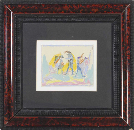 Adolf Hölzel - Ohne Titel - Frame image