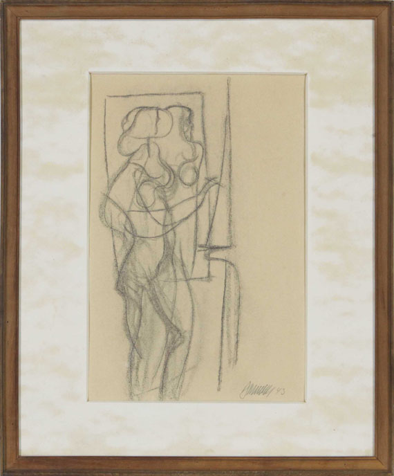 Willi Baumeister - Ohne Titel (Figuren) - Frame image