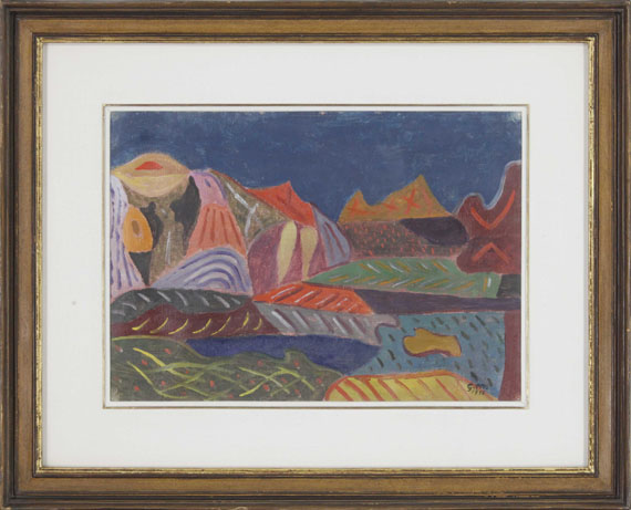 Werner Gilles - Hadesschlucht - Frame image