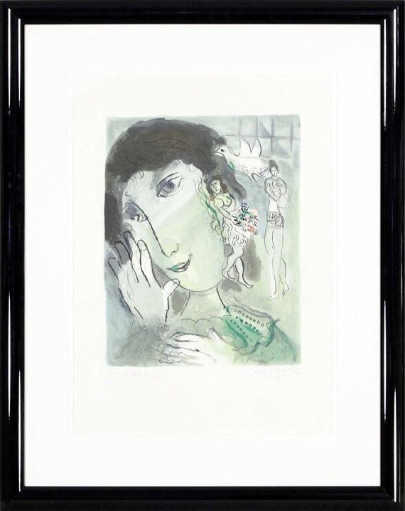 Marc Chagall - Le poète - Frame image