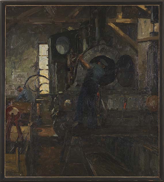 Leonhard Sandrock - Kesselreinigung - Frame image