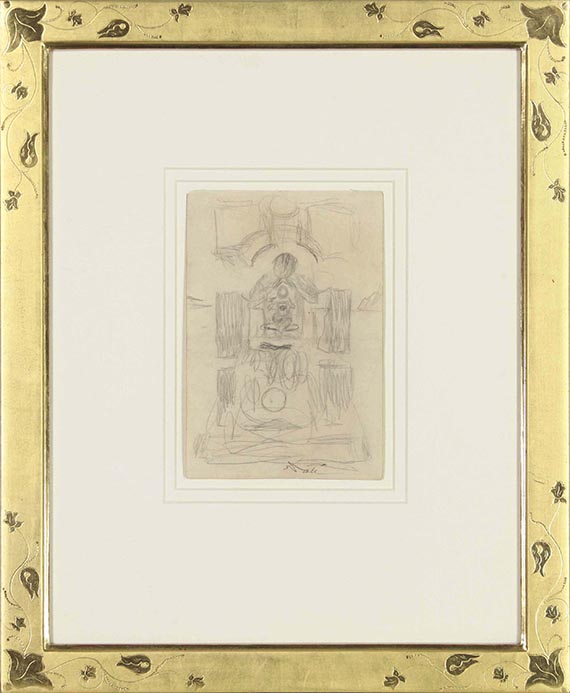 Salvador Dalí - Étude pour la Madone de Port Lligat - Frame image
