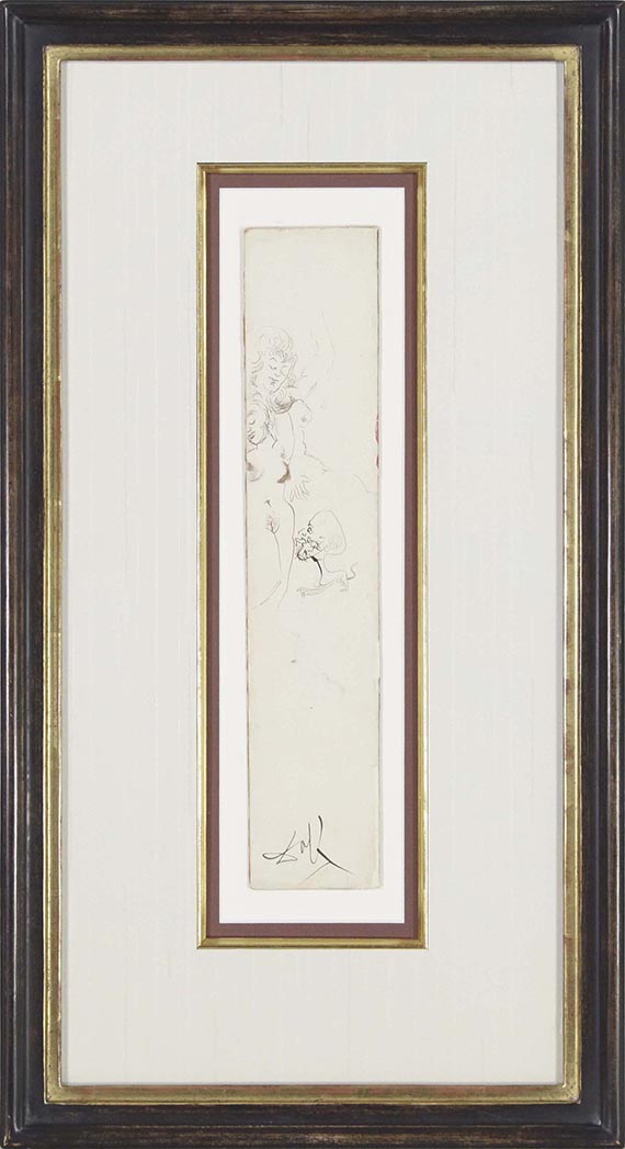 Salvador Dalí - Scène érotique - Frame image
