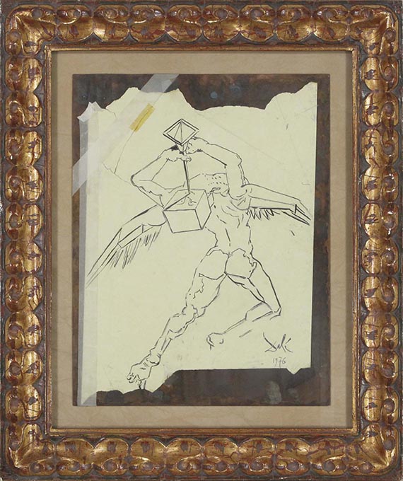 Salvador Dalí - Ange de la victoire - Frame image
