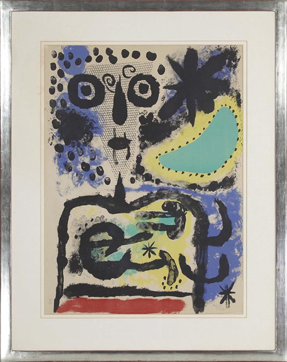 Joan Miró - Personnage nuageux - Frame image