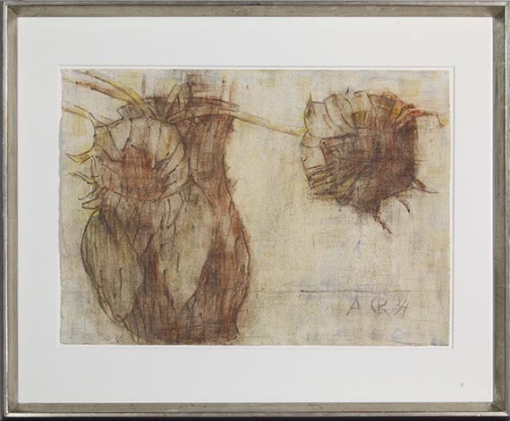 Christian Rohlfs - Sonnenblumenköpfe (Sonnenblumen im Krug) - Frame image