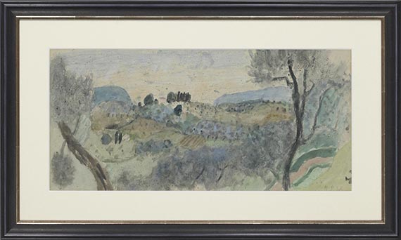 Max Peiffer Watenphul - Landschaft in der Toskana - Frame image