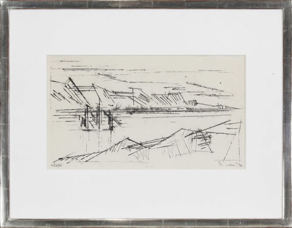 Lyonel Feininger - River - Frame image