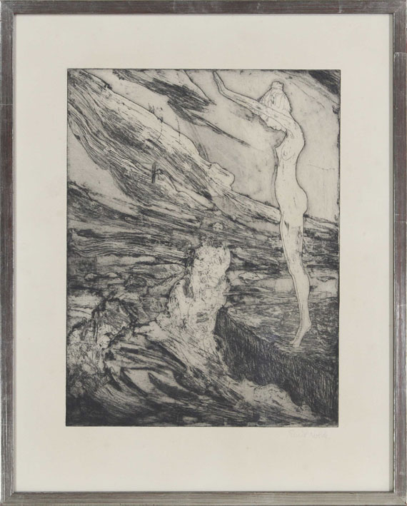 Emil Nolde - Brandung - Frame image