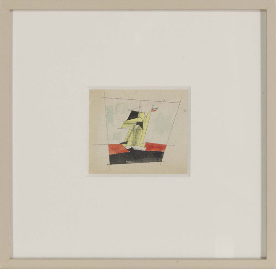 Lyonel Feininger - Sailing Ship - Frame image