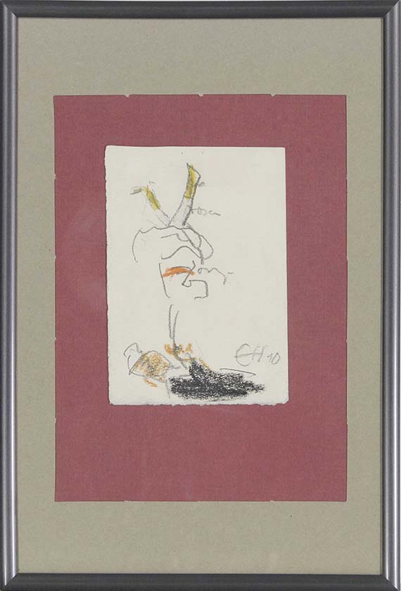 Erich Heckel - Kleine Zirkus-Akrobatin - Frame image