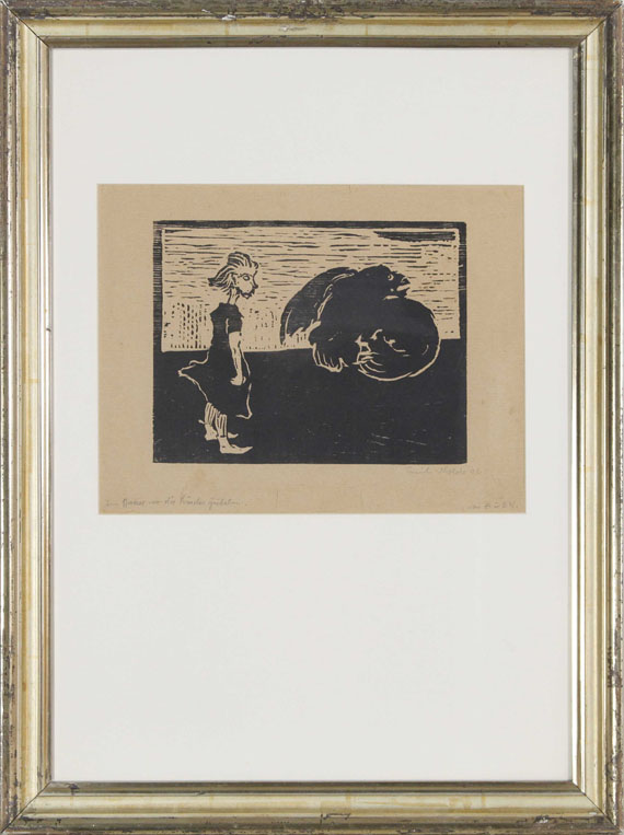 Emil Nolde - Der große Vogel - Frame image