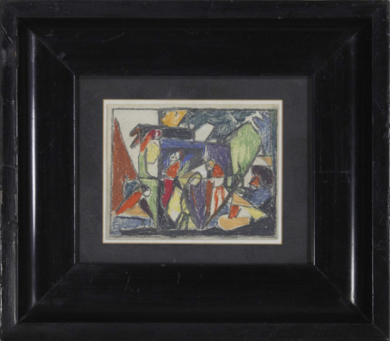 Adolf Hölzel - Ohne Titel - Frame image