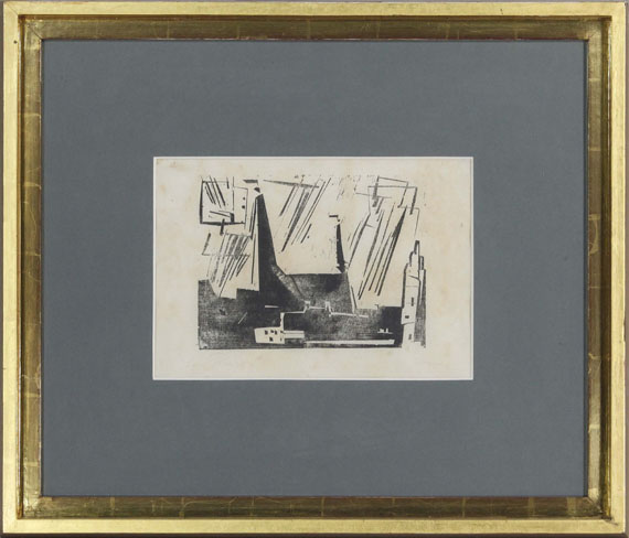 Lyonel Feininger - Stadtkirche - Frame image