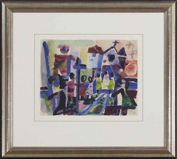 Eduard Bargheer - Prozession - Frame image