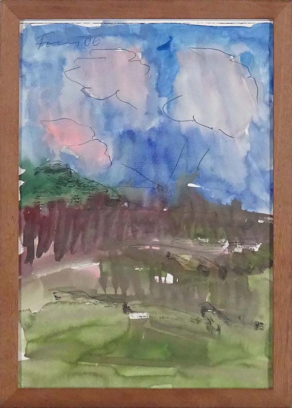 Günther Förg - Ohne Titel (Landschaft) - Frame image