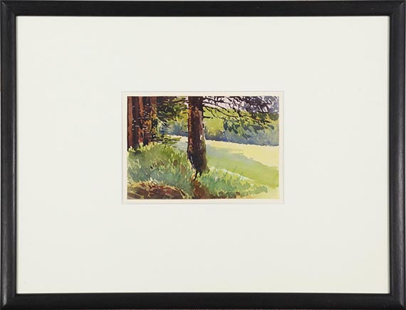 Karl Schmidt-Rottluff - Am Waldrand - Frame image