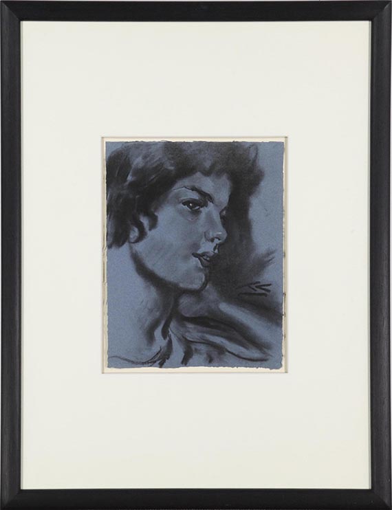 Karl Schmidt-Rottluff - Mädchenbildnis - Frame image