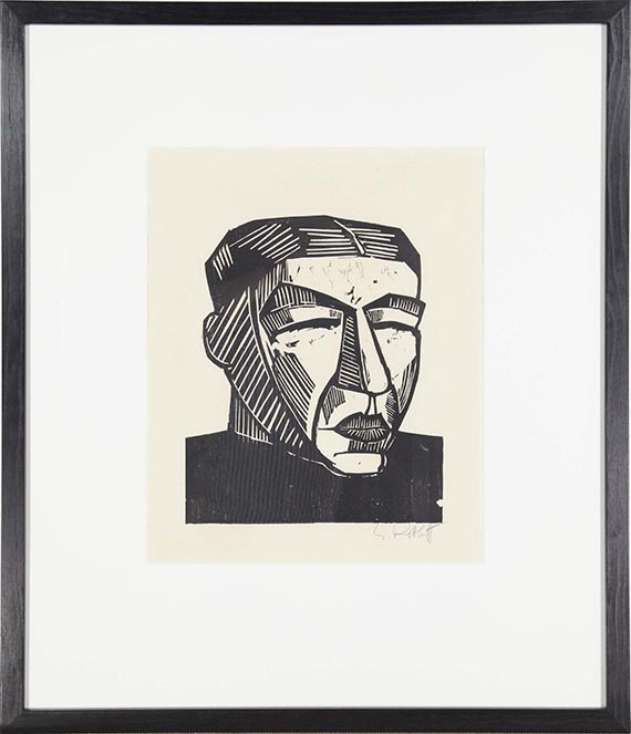 Karl Schmidt-Rottluff - Mutter - Frame image