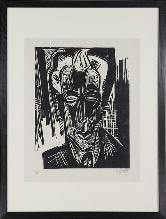 Karl Schmidt-Rottluff - Bildnis Niemeyer - Frame image