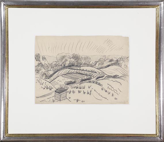 Erich Heckel - Gärten bei Caputh - Frame image