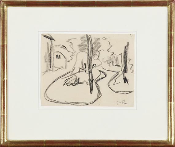 Karl Schmidt-Rottluff - Park in Dangast - Frame image