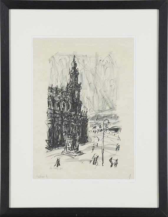 Karl Schmidt-Rottluff - Hofkirche - Frame image