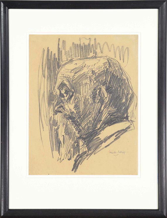 Karl Schmidt-Rottluff - Bildnis eines Mannes - Frame image