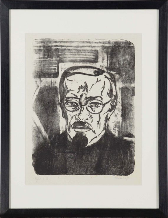 Erich Heckel - S.-R. (Karl Schmidt-Rottluff) - Frame image