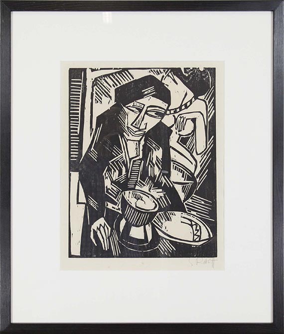 Karl Schmidt-Rottluff - Melancholie - Frame image