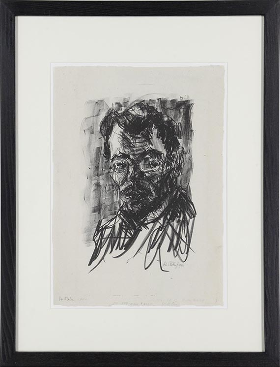 Karl Schmidt-Rottluff - Selbstbildnis - Frame image