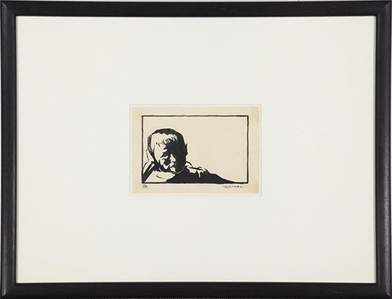 Karl Schmidt-Rottluff - Holzschnittstudie - Frame image