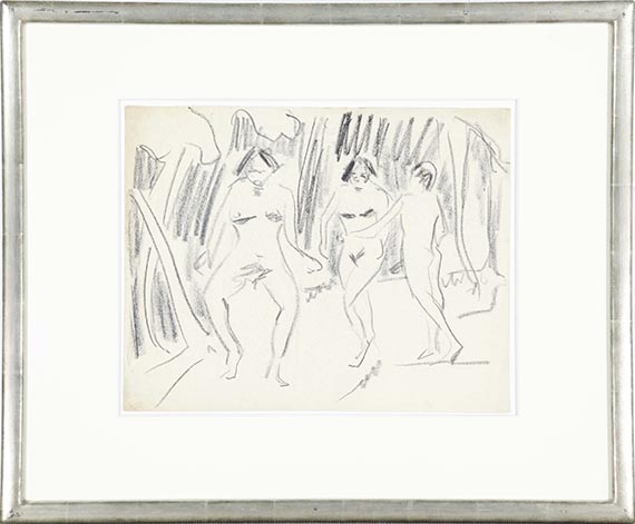 Ernst Ludwig Kirchner - Laufende Badende - Frame image