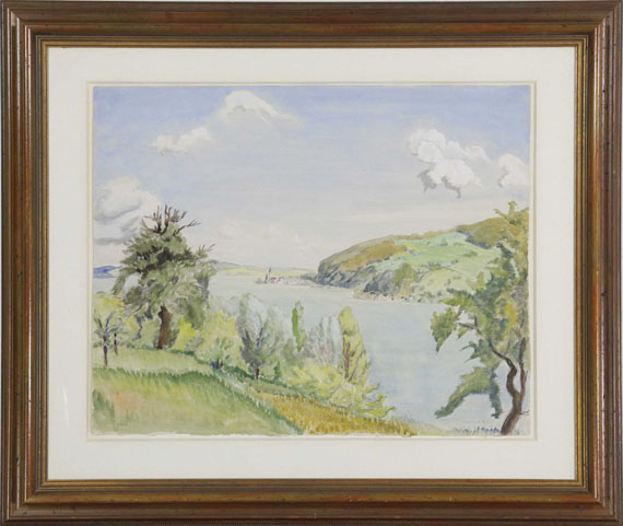 Erich Heckel - Seelandschaft - Frame image