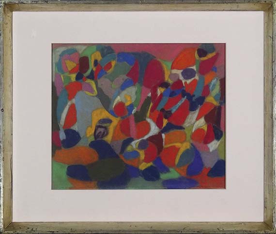 Adolf Hölzel - Komposition in verschiedenen Formen - Frame image