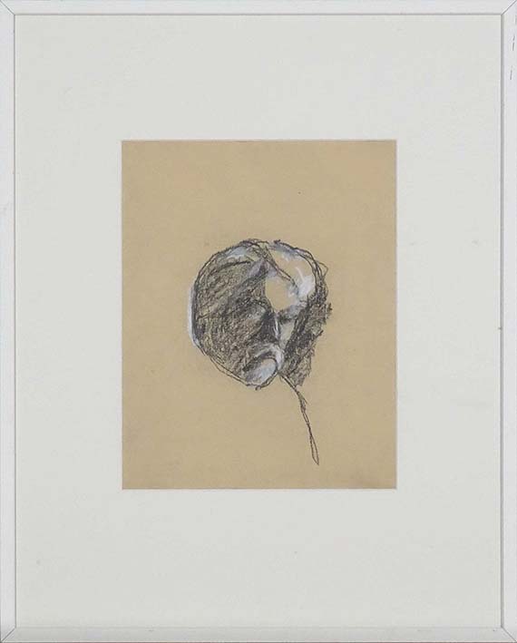 Adolf Hölzel - Selbstbildnis - Frame image