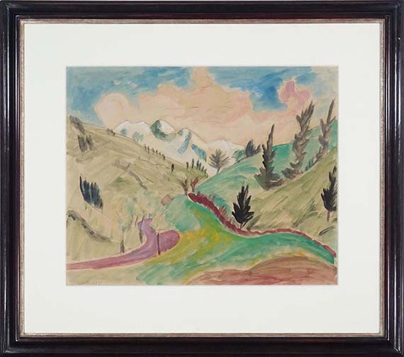 Erich Heckel - Allgäu - Frame image