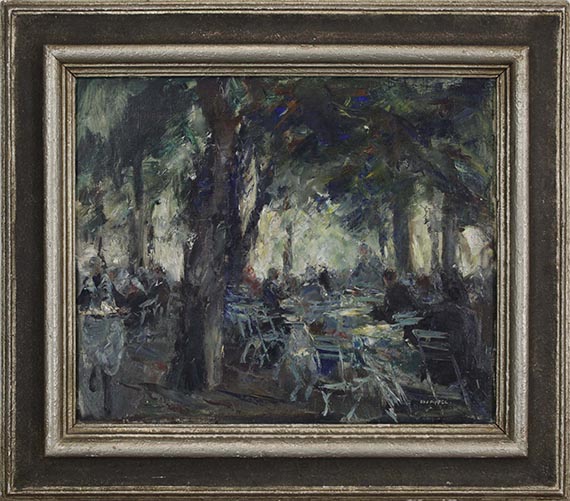 Otto Pippel - Hofgarten in München - Frame image