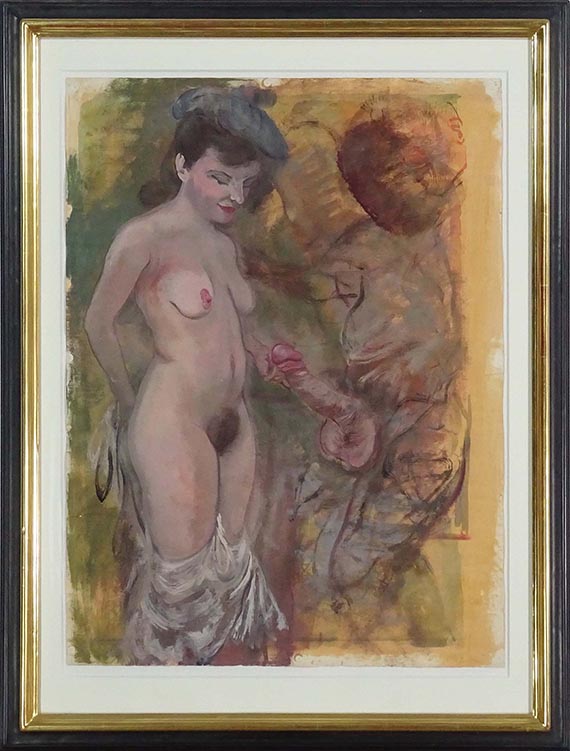 George Grosz - Seduction - Frame image