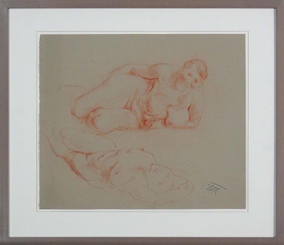 Otto Dix - Zwei Akte - Frame image