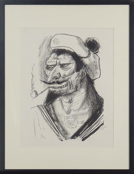 Otto Dix - Südlicher Matrose - Frame image
