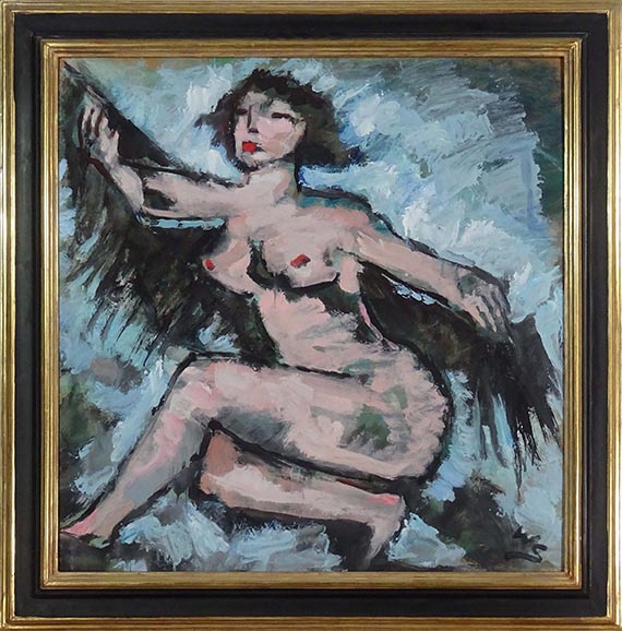 Werner Scholz - Tanzmädchen (mit schwarzem Tuch) - Frame image