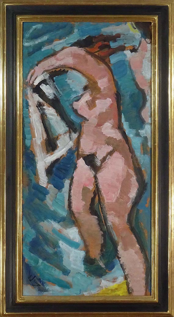 Werner Scholz - Badende - Frame image