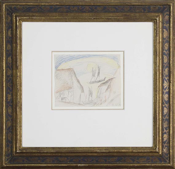 Lyonel Feininger - Hafen von Neppermin - Frame image