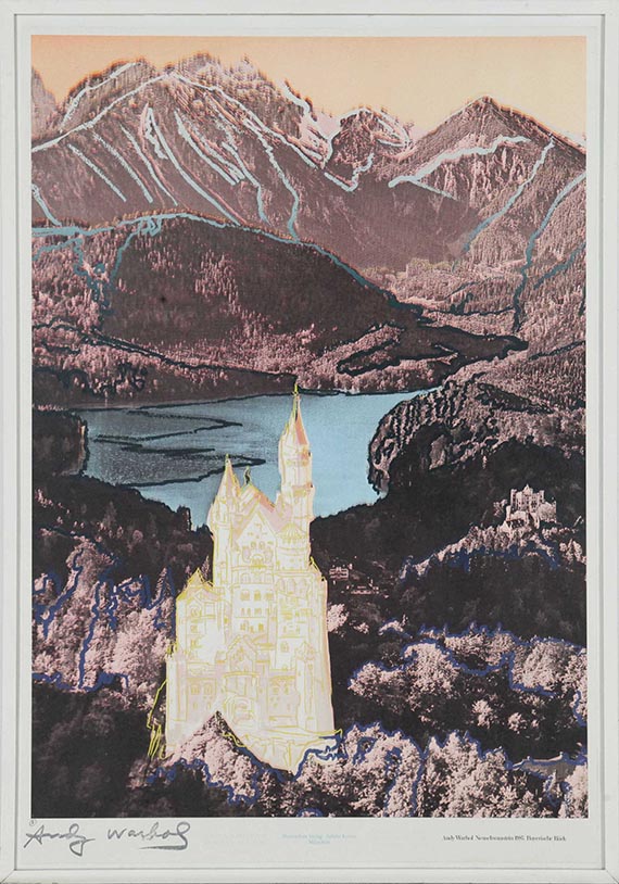 Andy Warhol - Neuschwanstein - Frame image