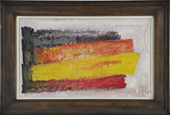 Georg Meistermann - Schwarz-Rot-Gold - Frame image