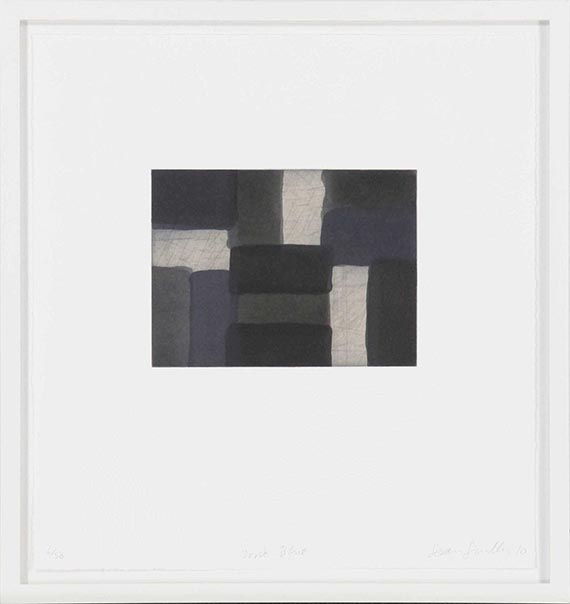 Sean Scully - Doric Blue - Frame image