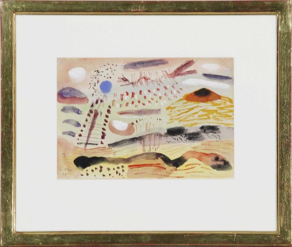 Werner Gilles - Landschaft (Ischia) - Frame image