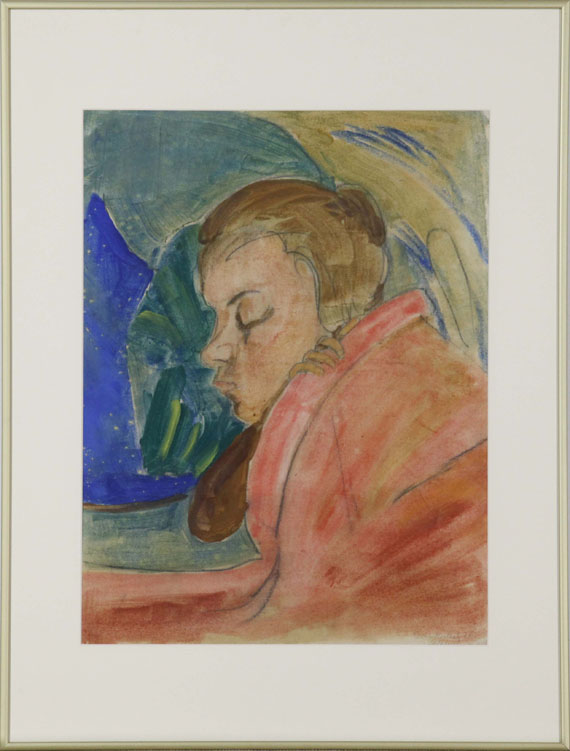 Erich Heckel - Schlafende - Frame image