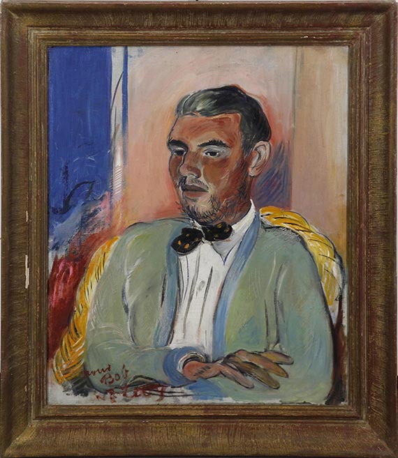 Rudolf Levy - Portrait Bob Gesinus-Visser - Frame image